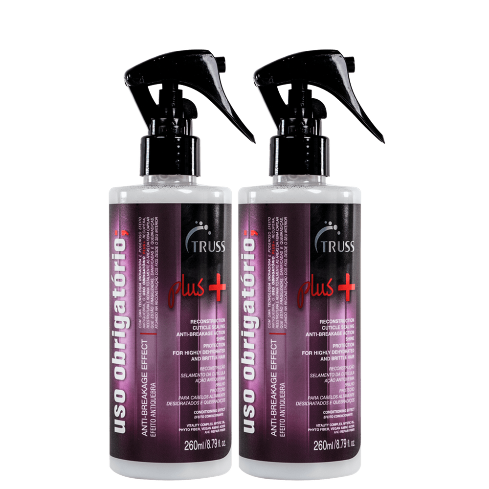 Truss Uso Obrigatório Plus+ - Tratamento Reconstrutor 2x260ml