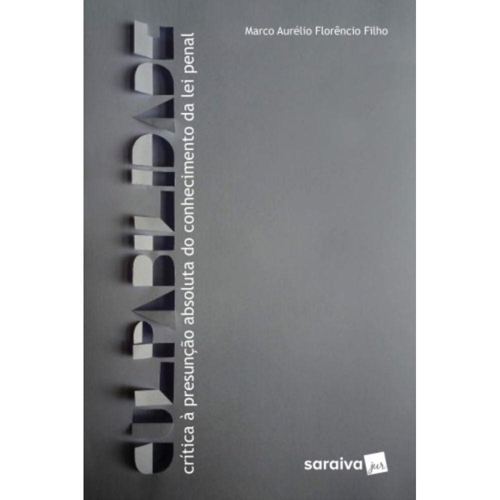 Culpabilidade - Saraiva