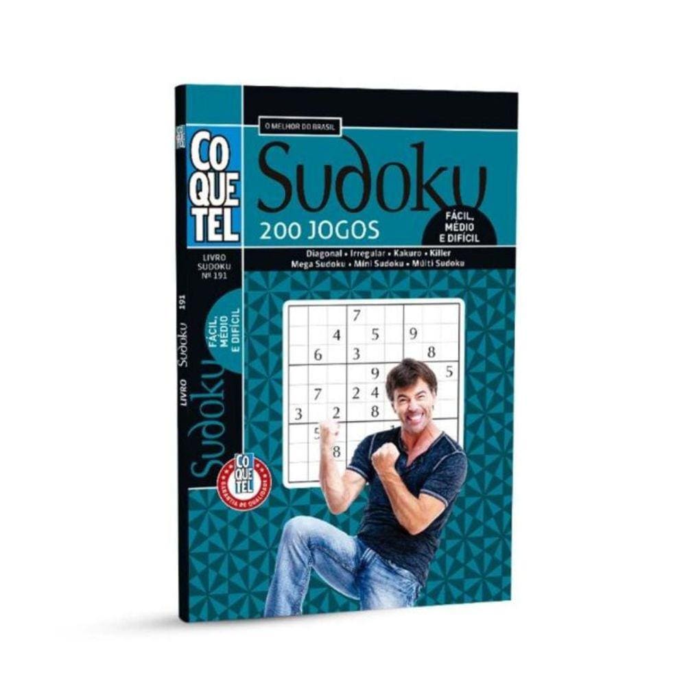 Sudoku Livro N22 Fácil Médio Difícil Coquetel - Carrefour