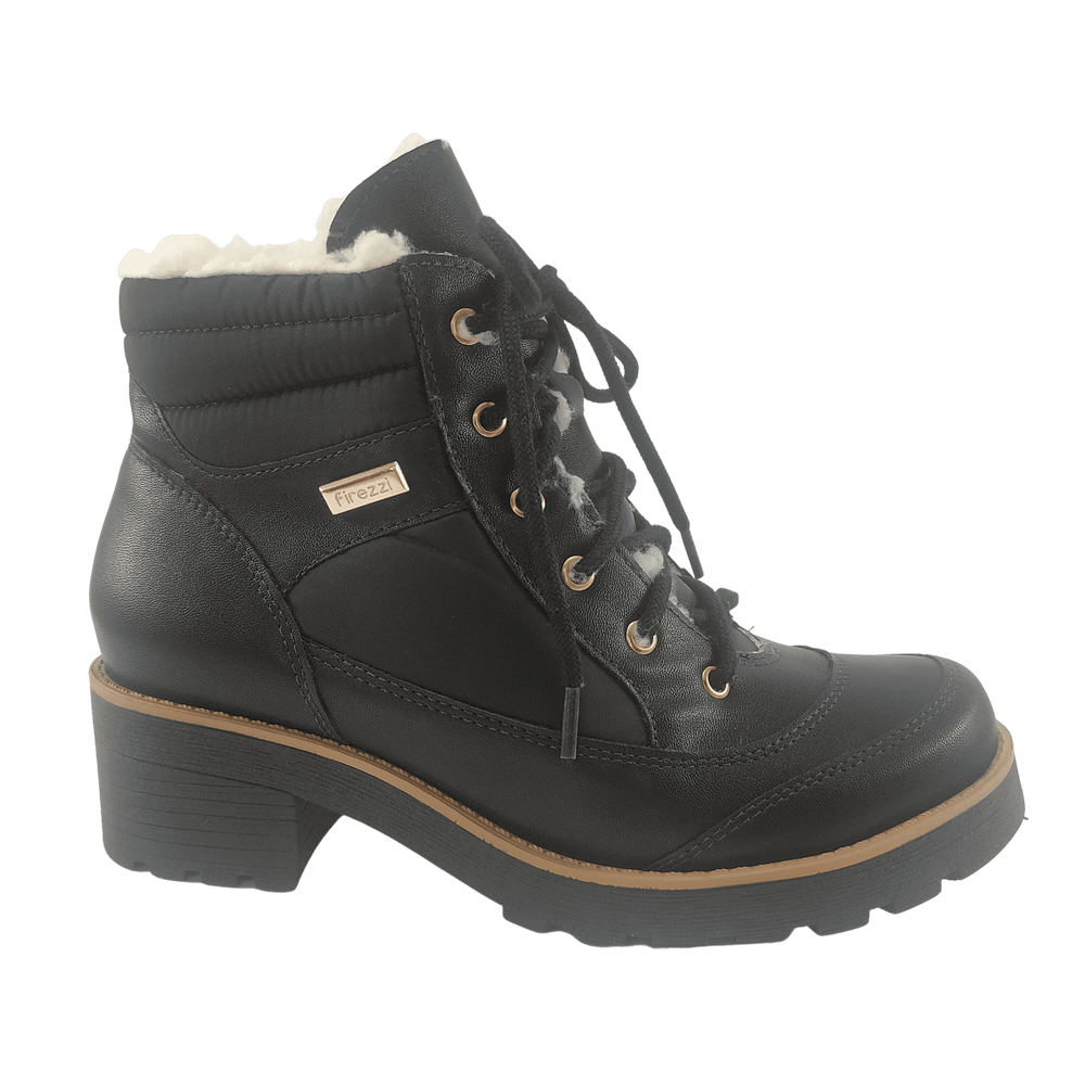 Bota Pisac Peluciada Lã Pelinhos Coturno Feminino Forrado