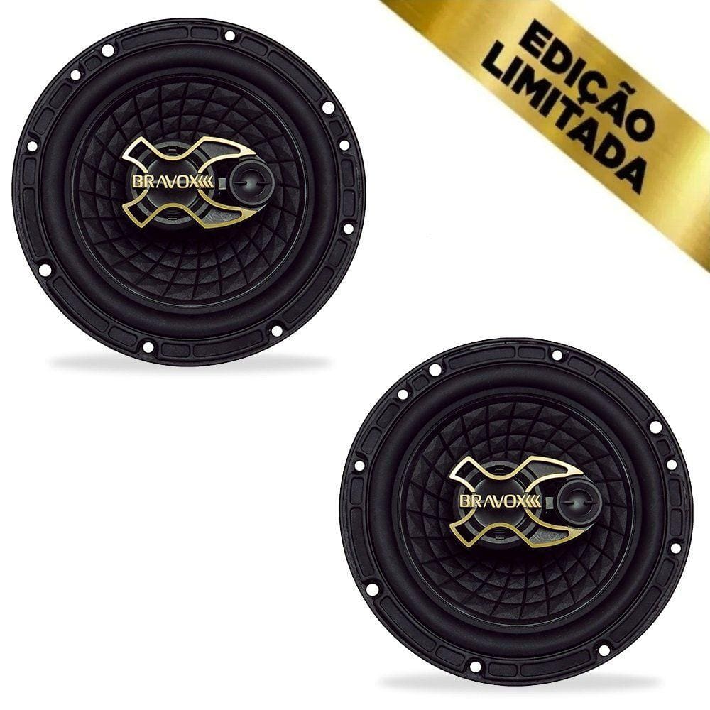 Alto Falante 6” Linha Gold B3X60G 50+50W RMS 4 Ohms Bravox (Par)