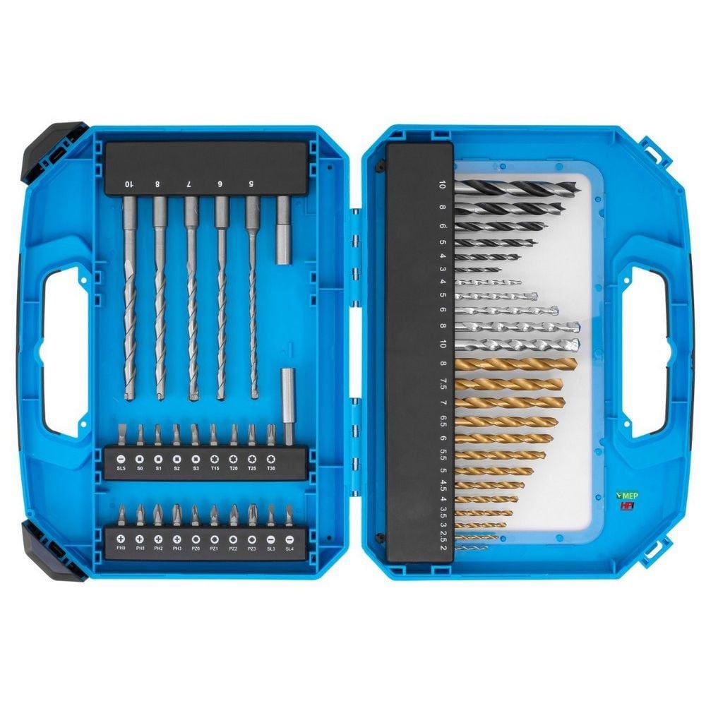 Kit De Acessorios P/Furadeira E Parafusadeira Com 51 Pecas Gamma G19512ac