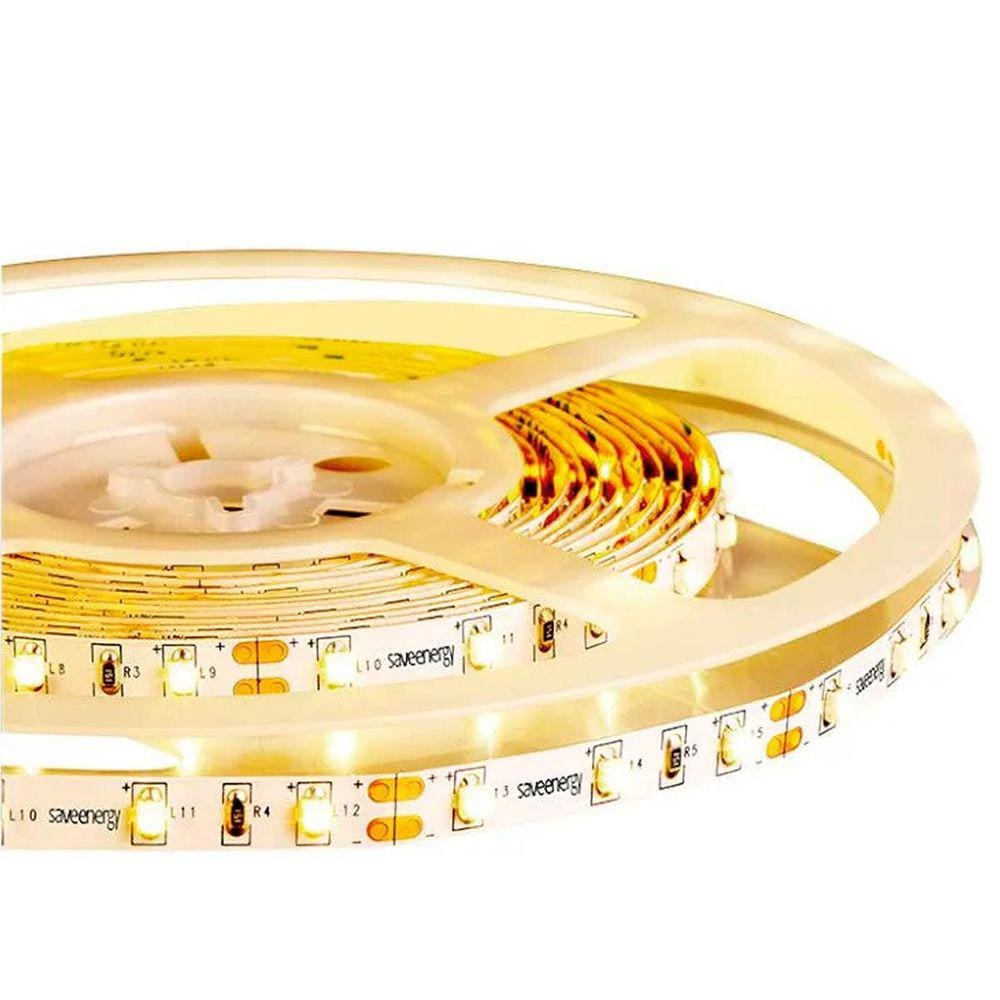 Fita Led 12V 15W/Mt 4000K Ip20 Rolo 5 Metros 2000Lm Save Energy