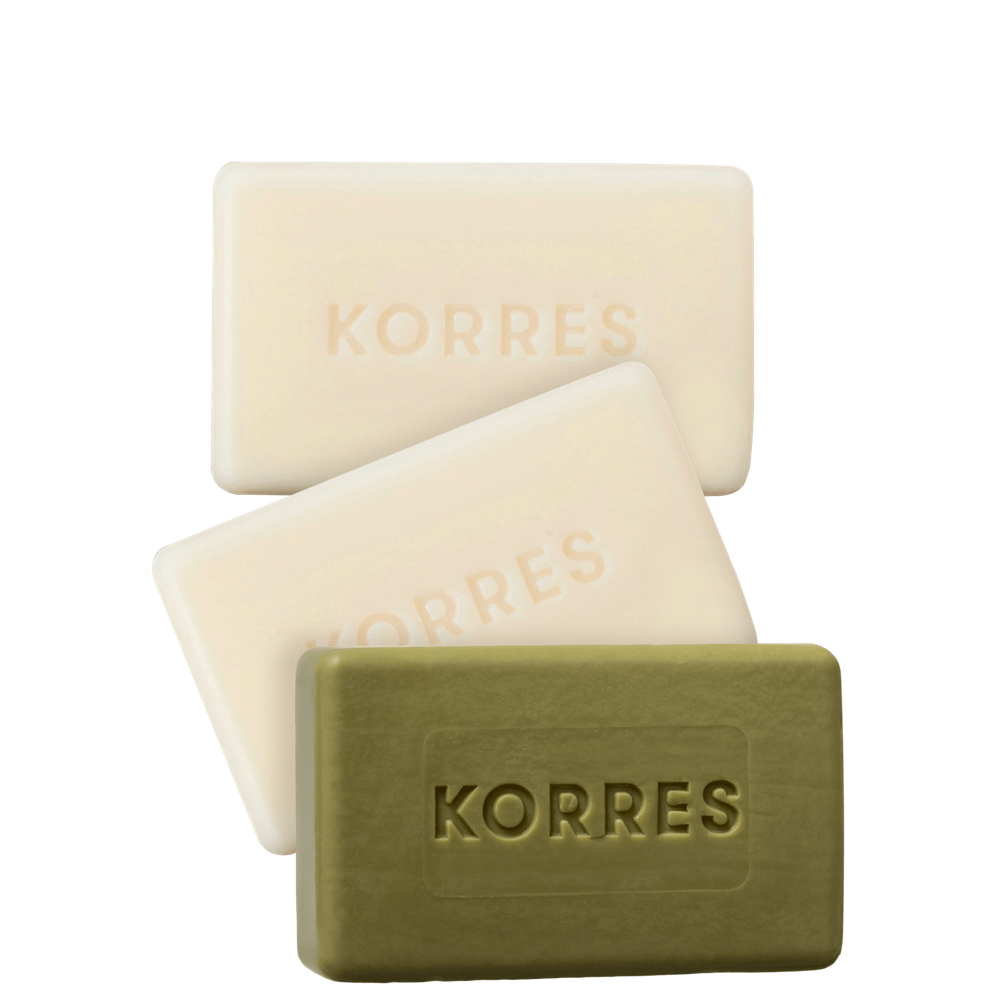 Kit Korres Sabonetes Trio #2 (3 Produtos)