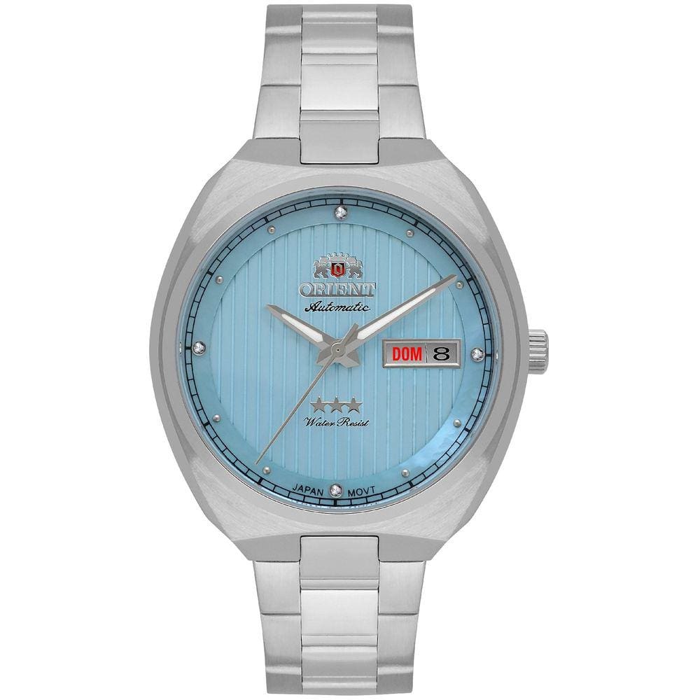 Relógio Automático Feminino Prateado F49SS028L A1SX