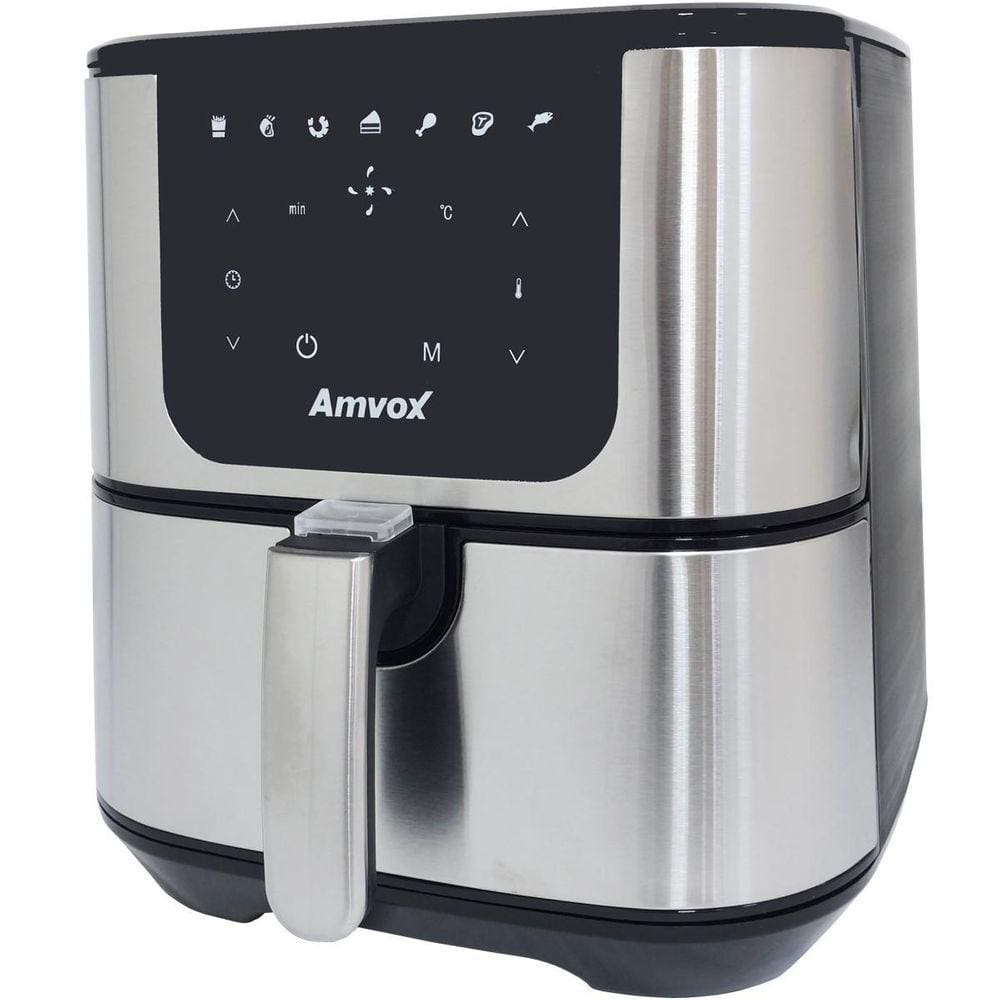 Fritadeira Airfryer Elétrica Sem Óleo 7 Litros 1700W Painel