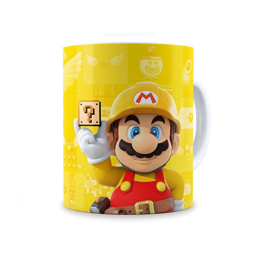 Caneca Super Mario Maker