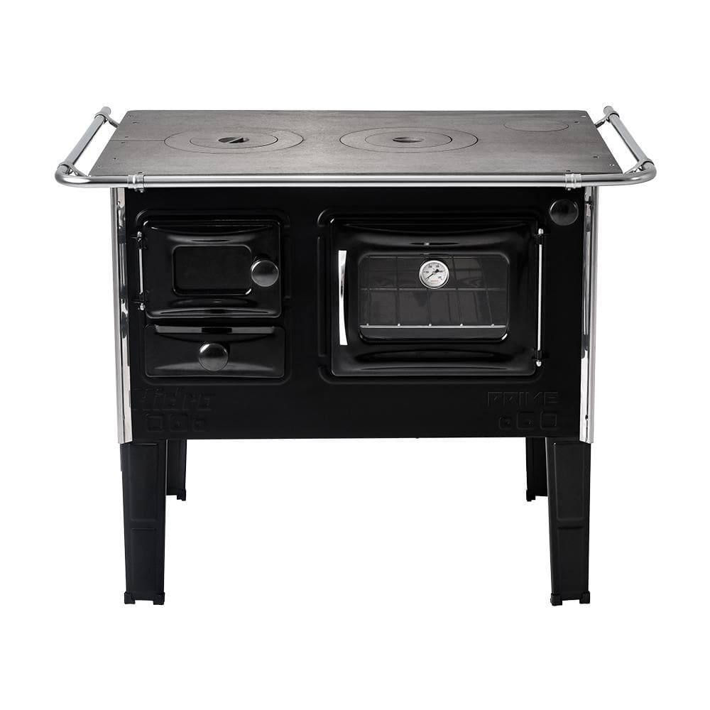Fogão a Lenha Lado Direito Prime N 2 Preto Hidro