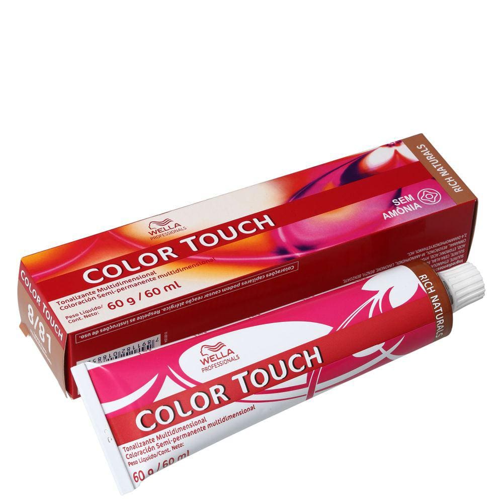 Wella Professionals Color Touch 8/81 - Tonalizante 60g BLZ