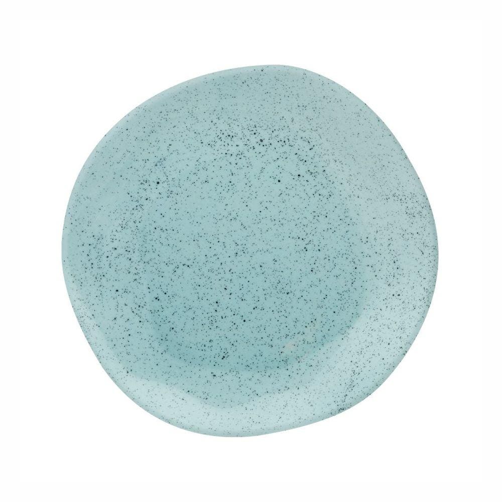 Jogo De Pratos Fundos Em Porcelana Ryo Com 6 Peças 22,5cm Oxford Pink Sand