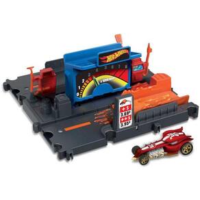 Pista Hot Wheels com Carrinho - City - Lava-Rápido Mega Tower