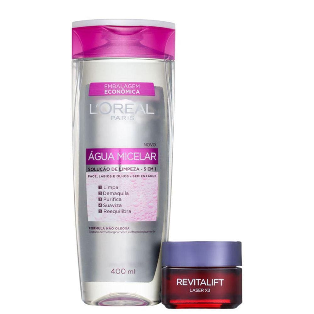 Kit L`oréal Paris Laser X3 Anti-idade 3 (2 Produtos)