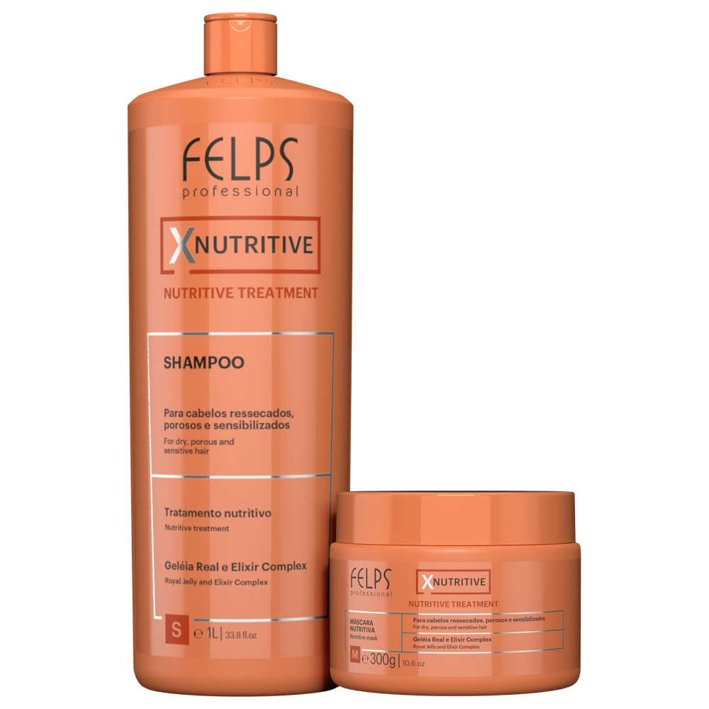Kit Felps Professional XNutritive Treatment Salon (2 Produtos)