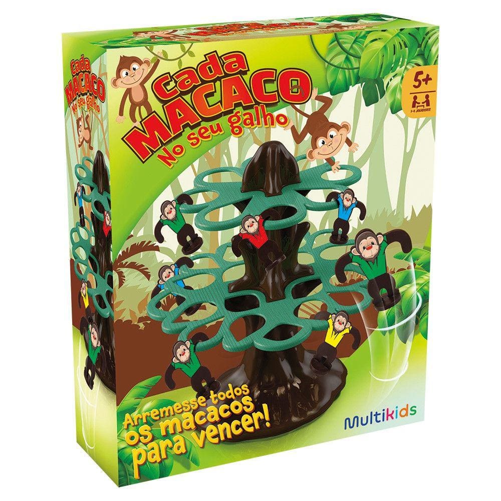 Jogo Cada Macaco No Seu Galho Multikids - BR1775