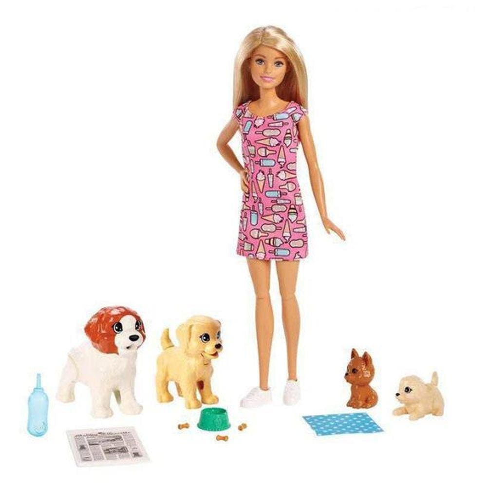 Boneca Barbie Treinadora de Cachorrinhos - Mattel