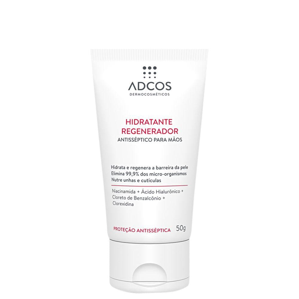 Adcos Regenerador Antisséptico - Hidratante para Mãos 50g