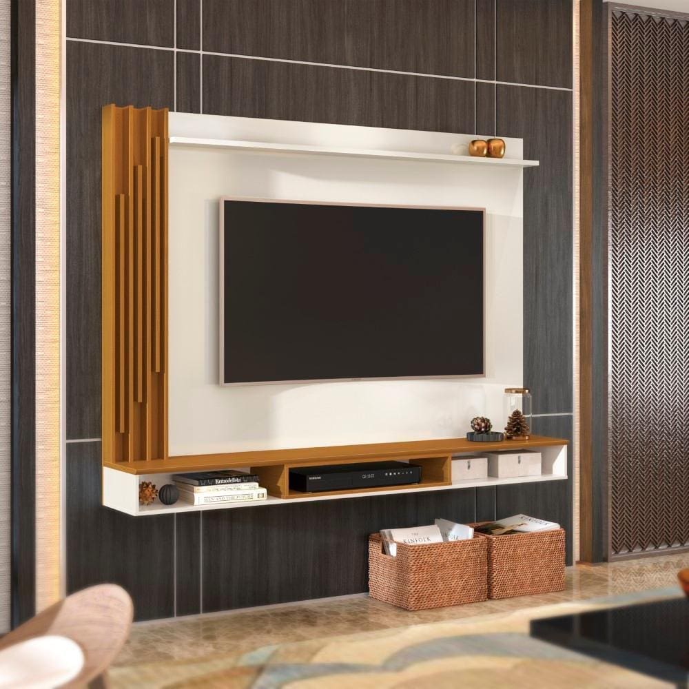 Painel para TV Até 55 Polegadas Ripado Vancouver 180cm