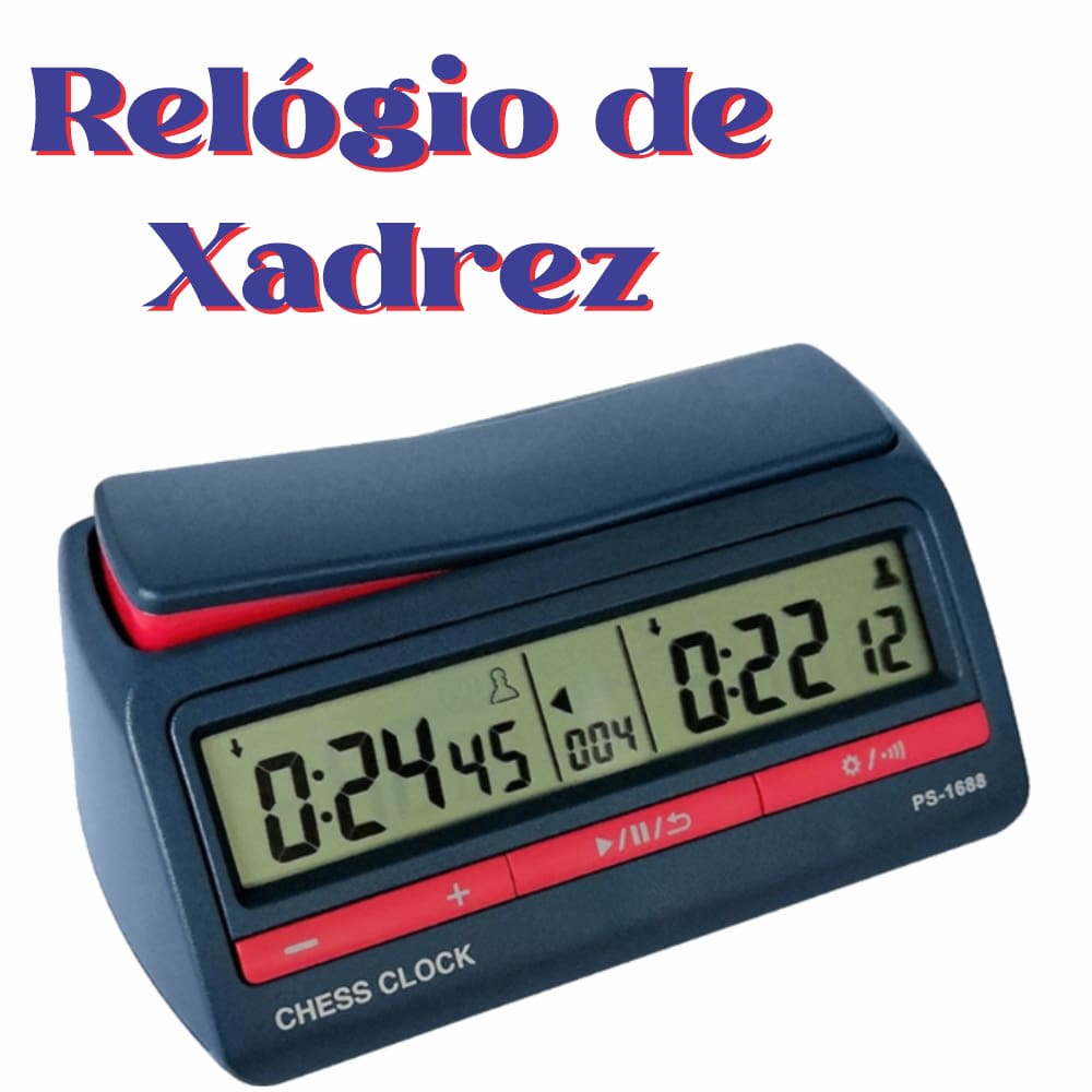 Relogio xadrez  Black Friday Extra