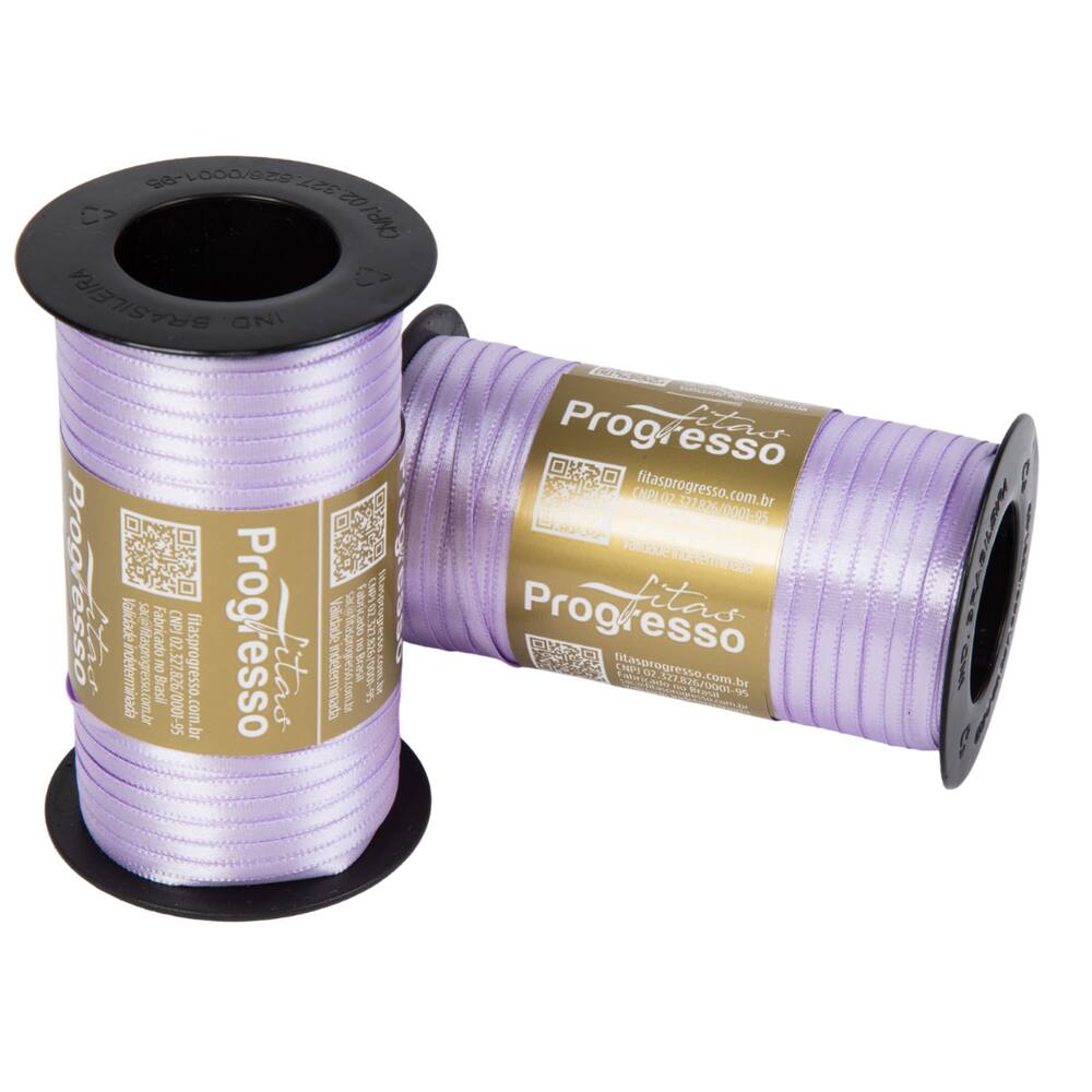 Fita de Cetim Dupla Face Fitas Progresso T900/000 - 4mm - 100m