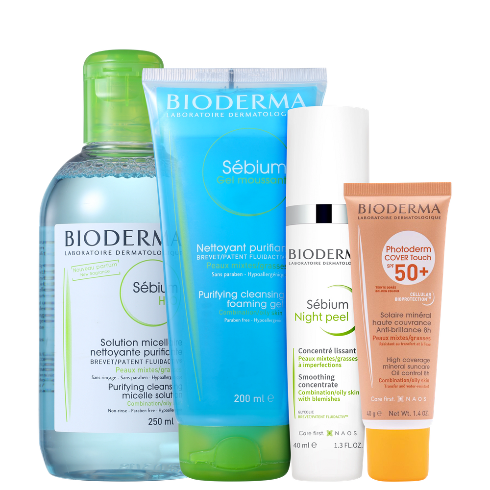 Kit Bioderma Perfect Skin (4 Produtos)