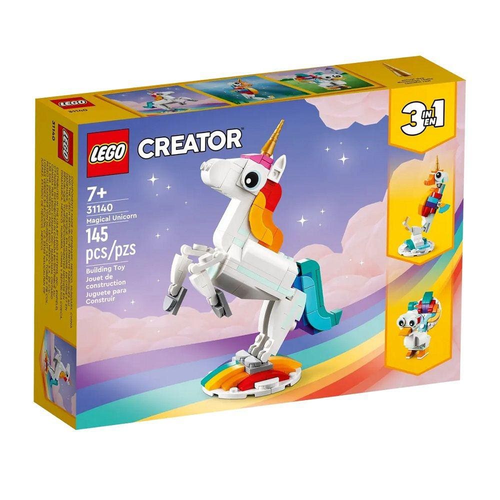 Lego Creator 3 em 1 - Unicórnio Mágico 31140