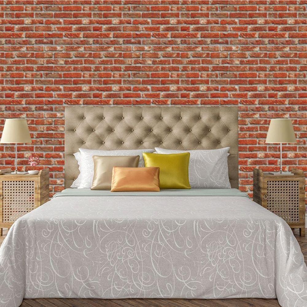 Papel De Parede Adesivo Tijolo Lavável Sala Quarto Cozinha