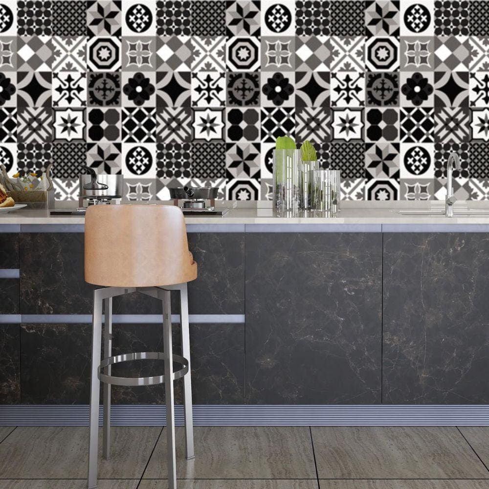 Papel De Parede Adesivo Lavável Cozinha 3m