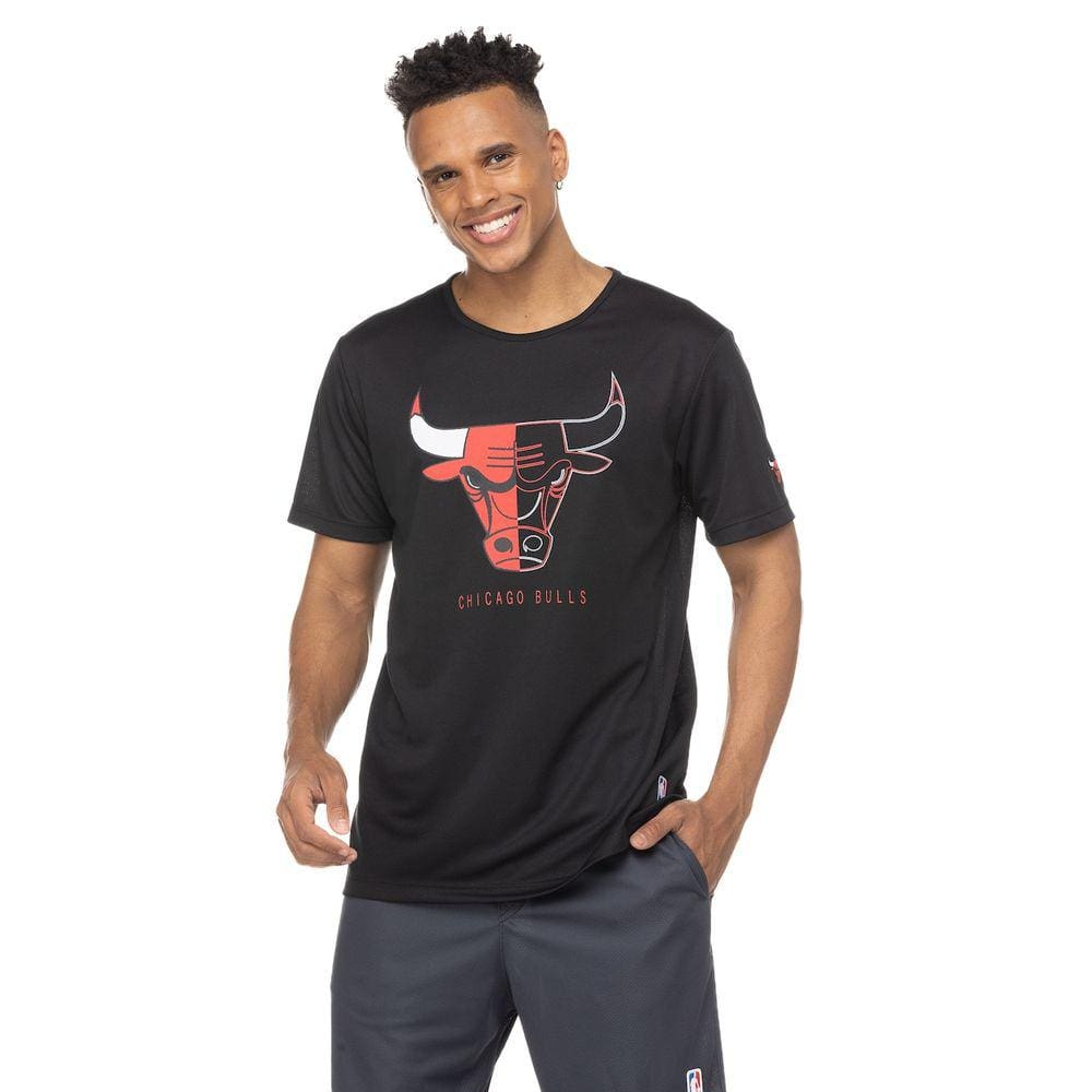 Camiseta Chicago Bulls NBA Manga Curta Active - Masculina