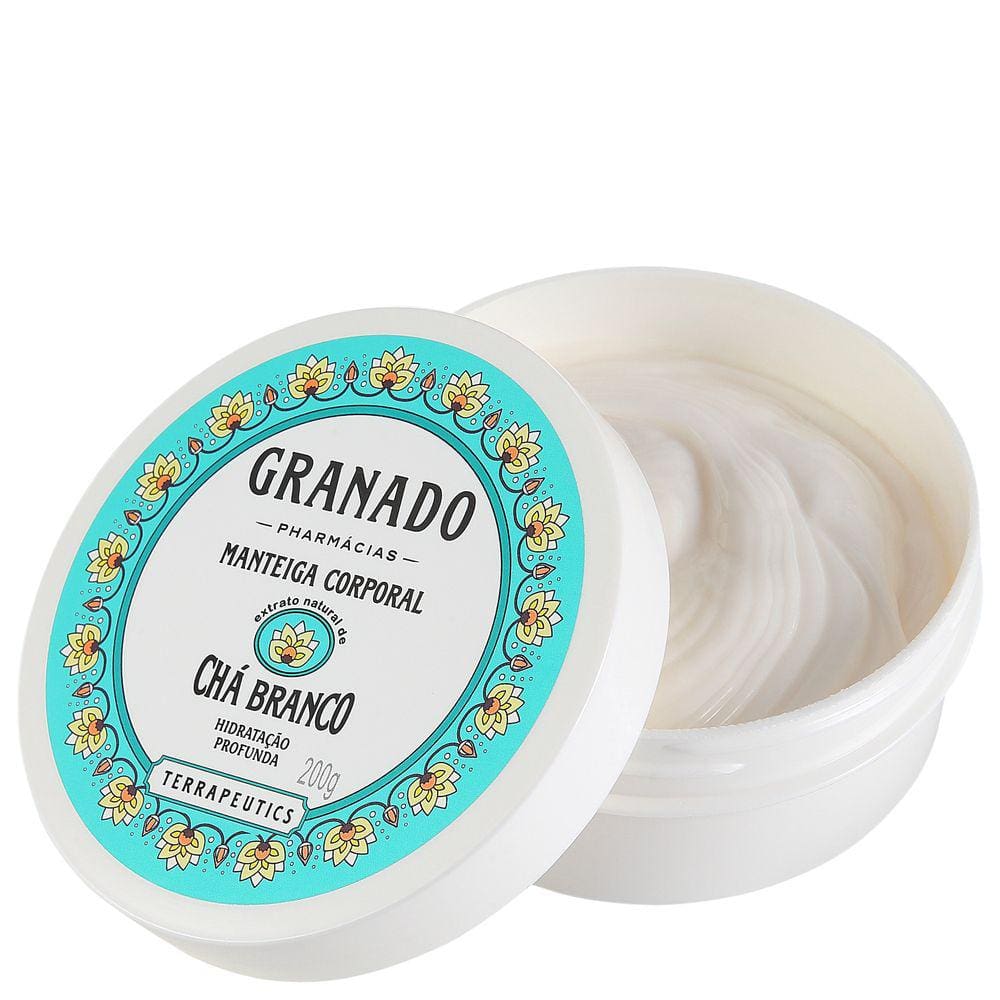 Granado Chá Branco - Manteiga Hidratante Corporal 200g Blz