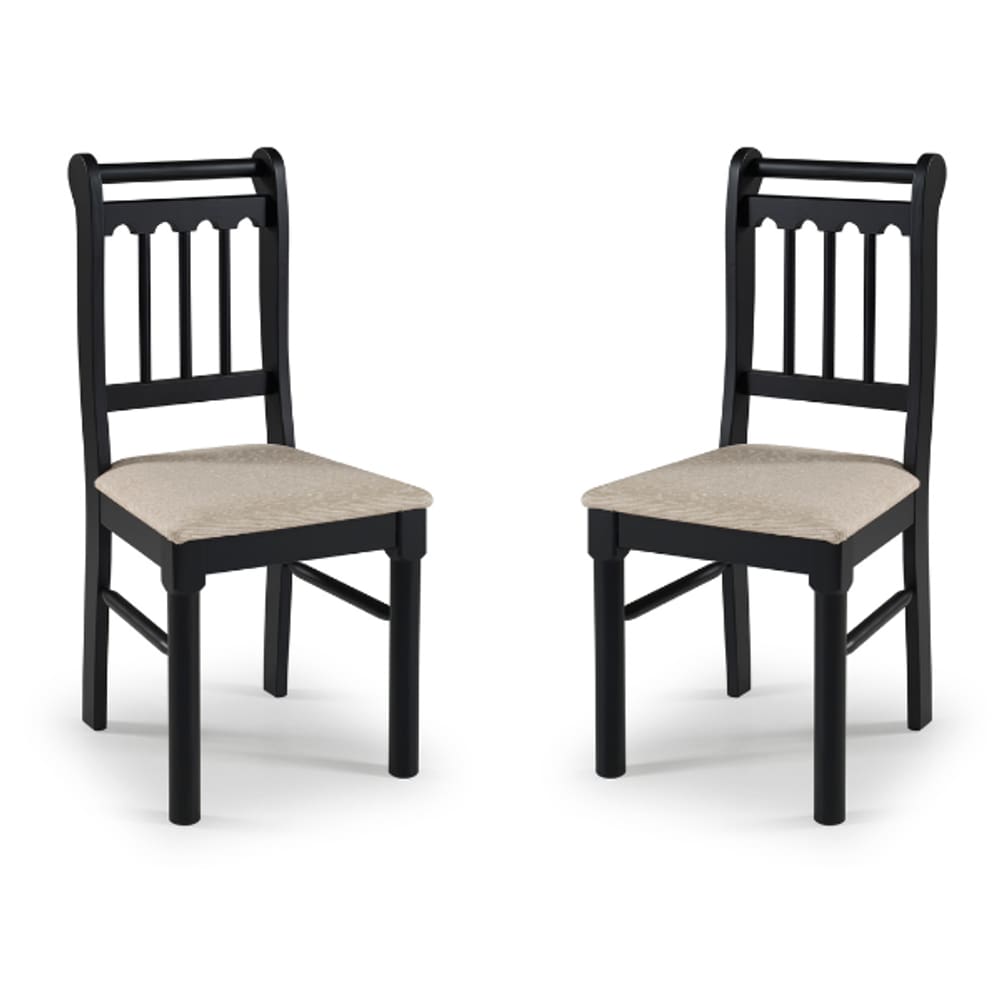 Kit 2 Cadeiras em Madeira Maciça Mv Outlet