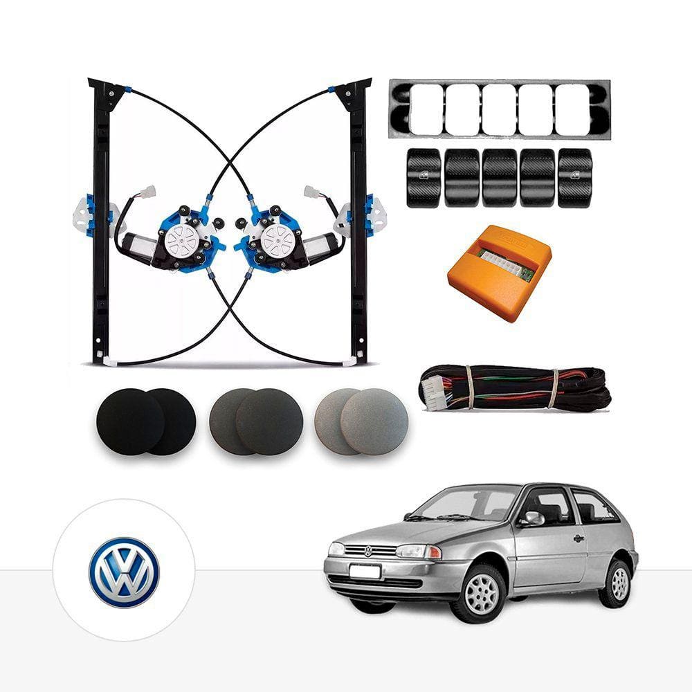 Kit Vidro Elétrico Volkswagen Gol / Parati G2 1997 à 2000 2 Portas Tragial