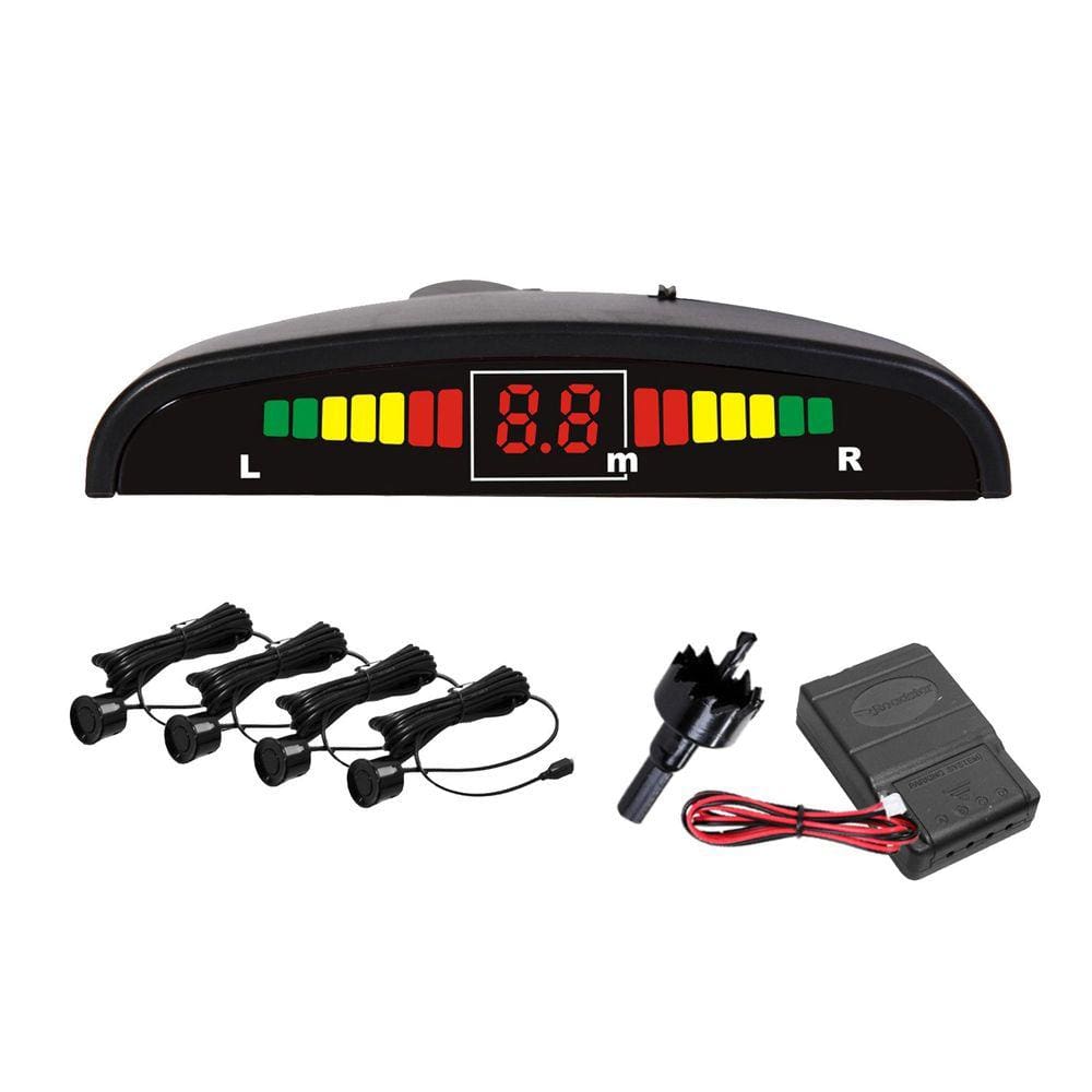 Sensor de Estacionamento 18,5mm RS104BR Preto Fosco Roadstar