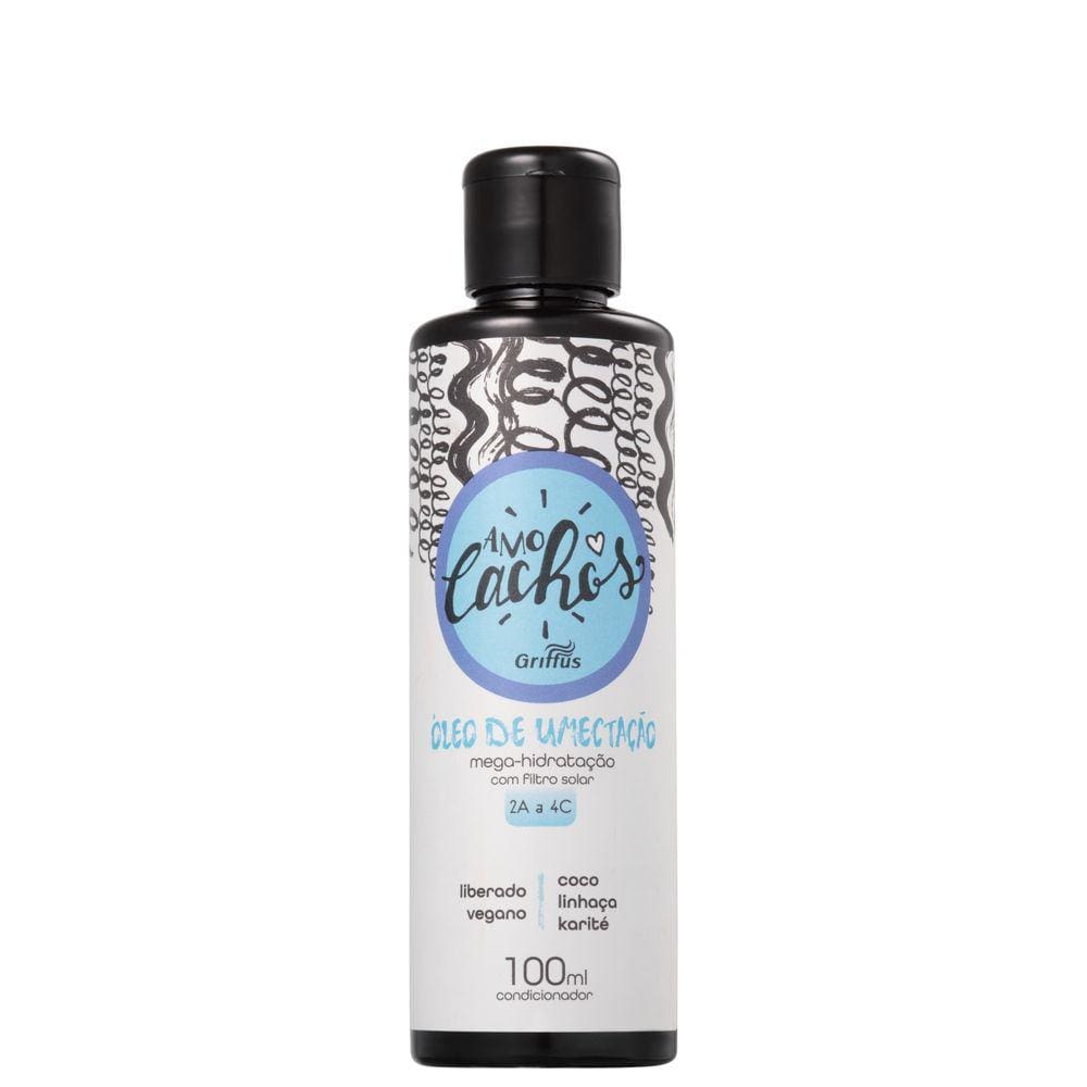 Griffus Amo Cachos Mix Umectação - Óleo Capilar 100ml Blz