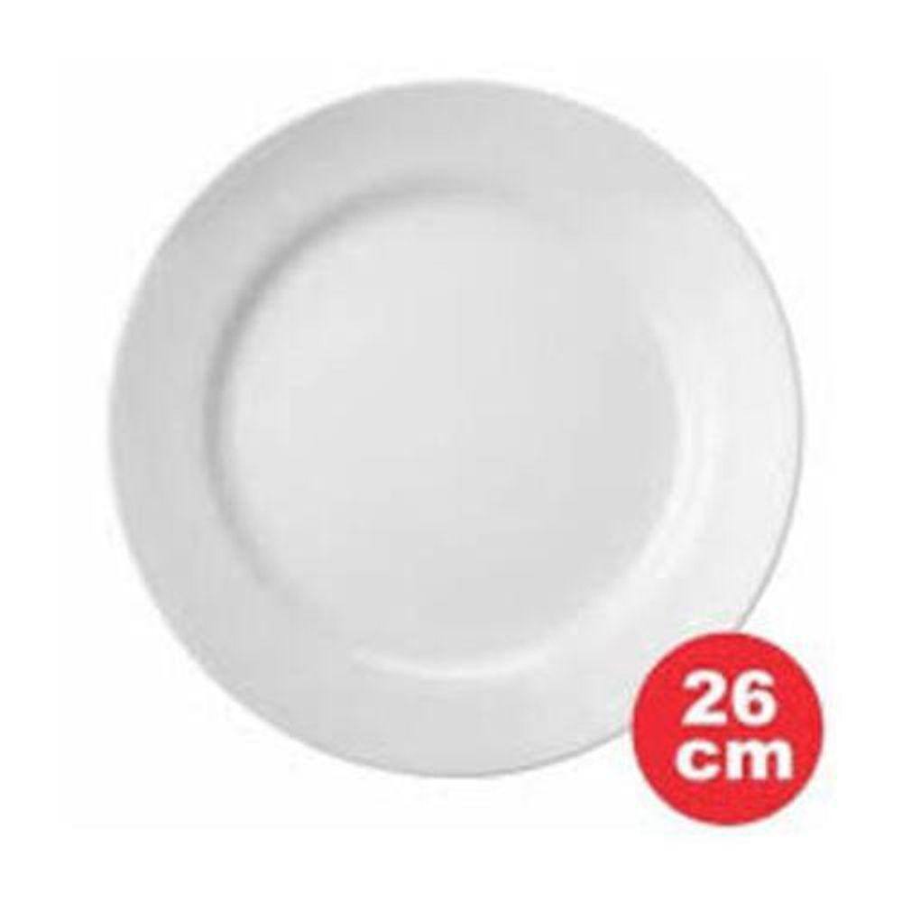 Jogo 6 Pratos Raso Grande Opaline Menu 26.5 Cm - 554381 Nadir Figueiredo