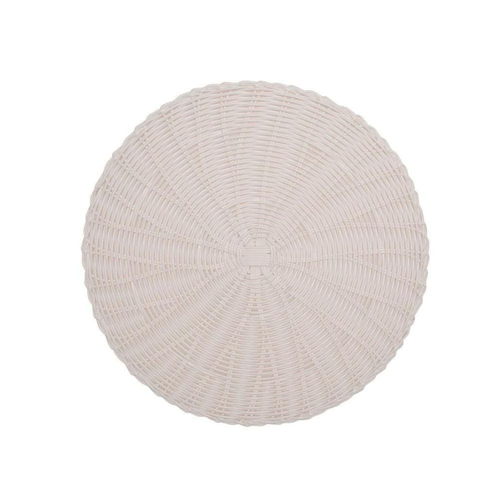 Jogo Americano 4 Lugares Rattan Sintético White Mimo Style