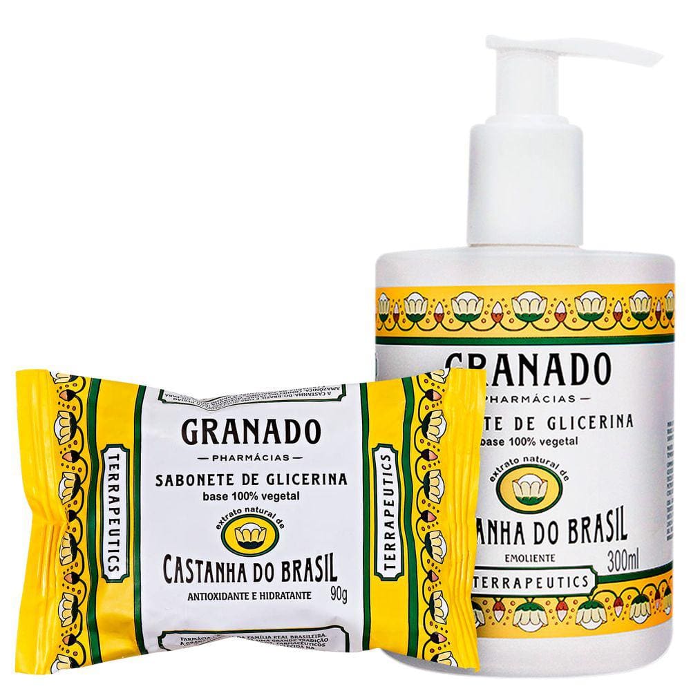 Granado Terrapeutics Castanha do Brasil Kit Banho (2 Prod)