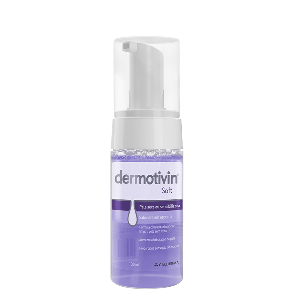 Dermotivin Soft Foam - Espuma de Limpeza Facial 130ml