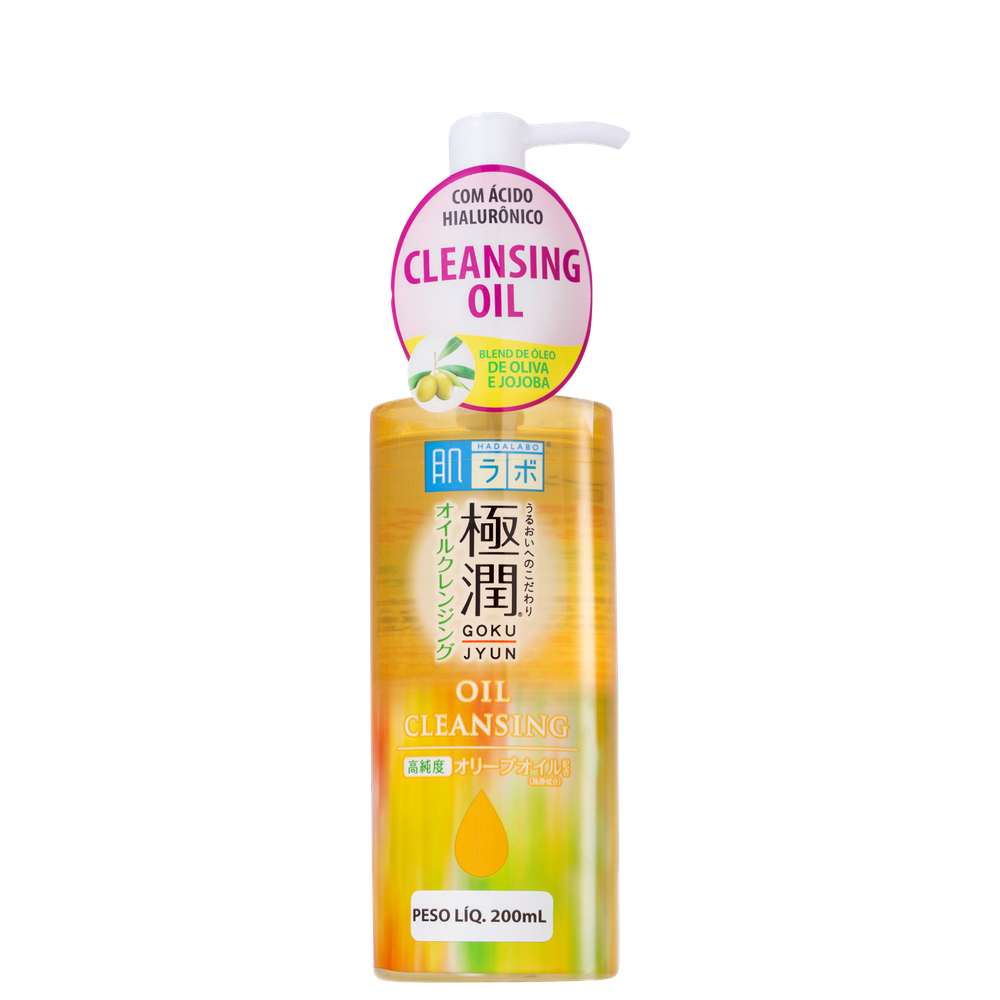 Óleo de Limpeza Facial Hada Labo Gokujyun 200ml