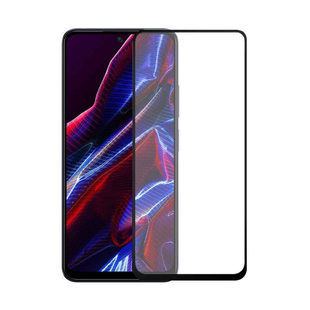 Película De Vidro Full Cover Para Poco X5 E Redmi Note 12 4G