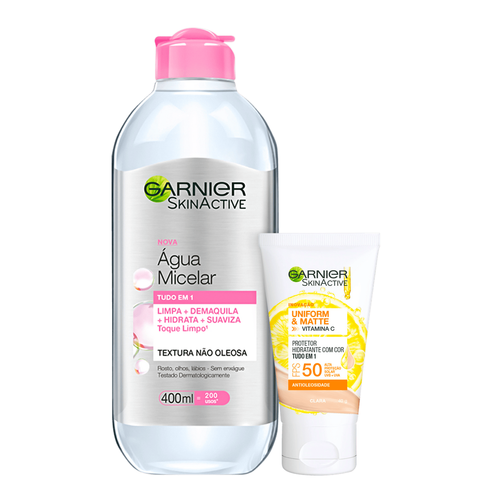 Kit Garnier SkinAtive Pele Incrível #1 (2 Produtos)