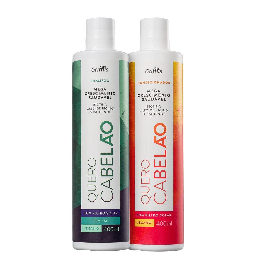 Kit Griffus Quero Cabelão Duo (2 Produtos)