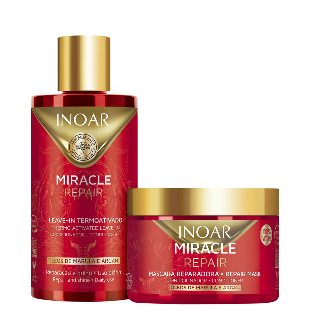 Kit Inoar Miracle Repair Dupla (2 Produtos)