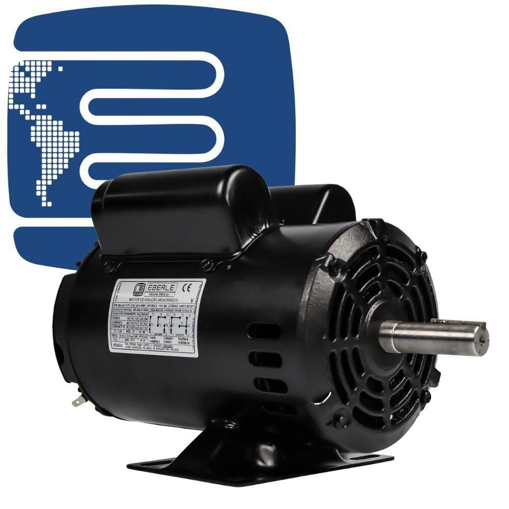 Motor Elétrico Monofásico 5Cv 2 Pólos Alta Rotação 220-254/440 V 60Hz