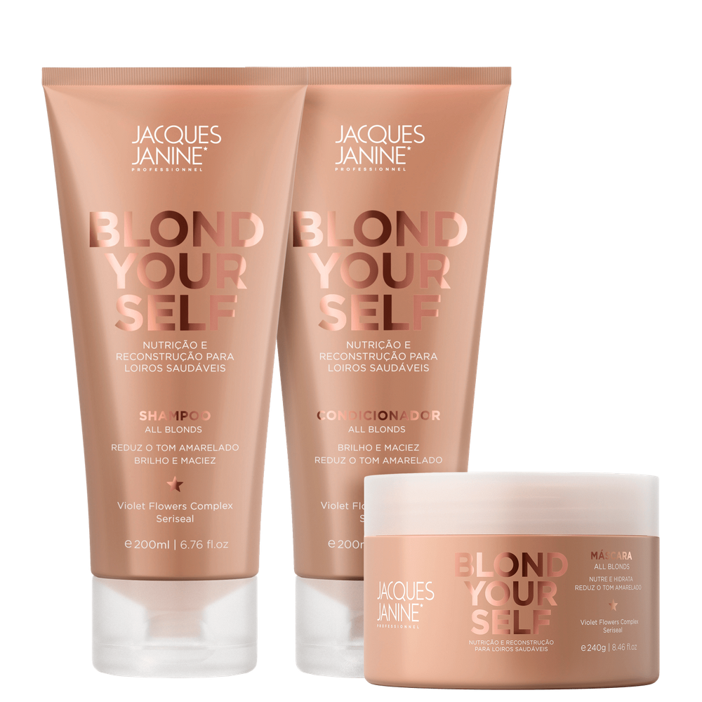 Kit Jacques Janine Professionnel Blond Yourself Trio (3 Produtos)