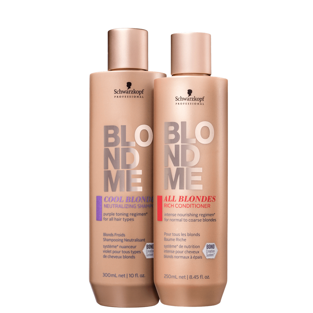 Kit Schwarzkopf BlondMe Cool + All Blondes - 2 Produtos