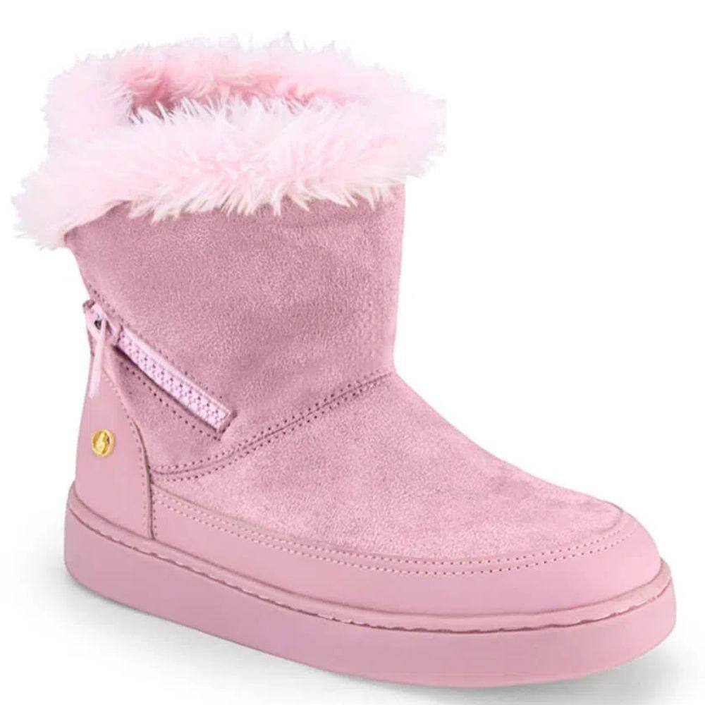 Bota Infantil Feminina Com Pelinhos Bibi Ref: 1049163 25/36