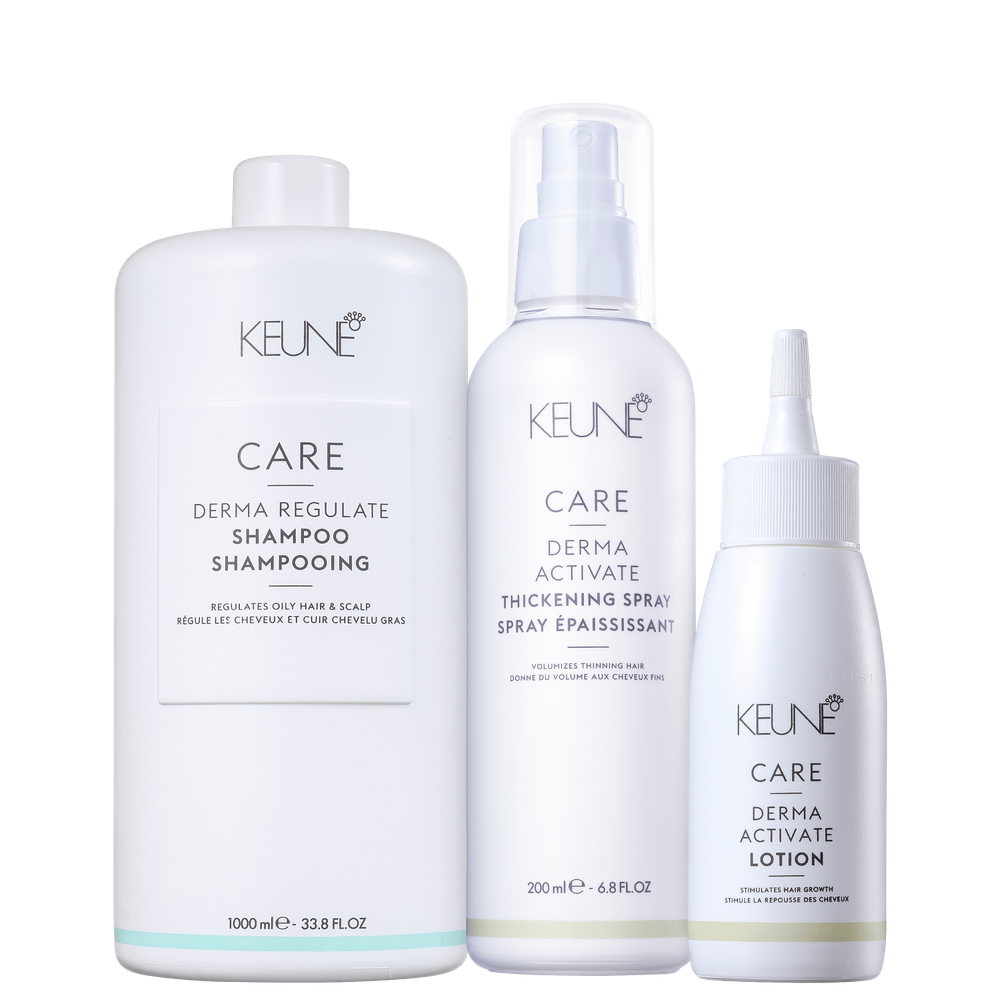 Kit Keune Care Derma Activate Regulate Trio Plus