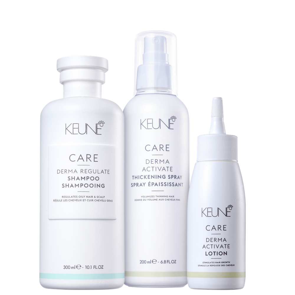 Kit Keune Care Derma Activate Regulate Trio (3 Produtos)