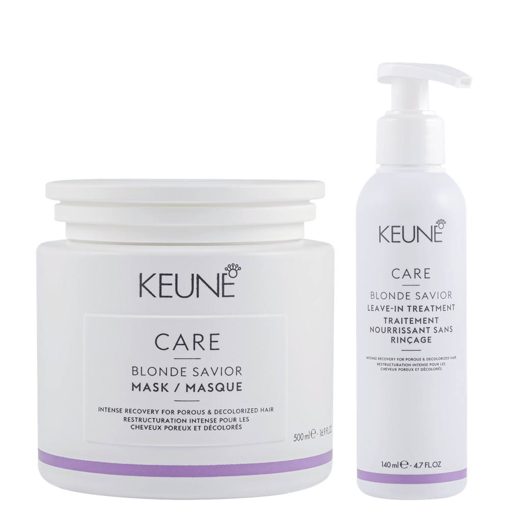 Kit Keune Care Blonde Savior Treatment Salon (2 Produtos)