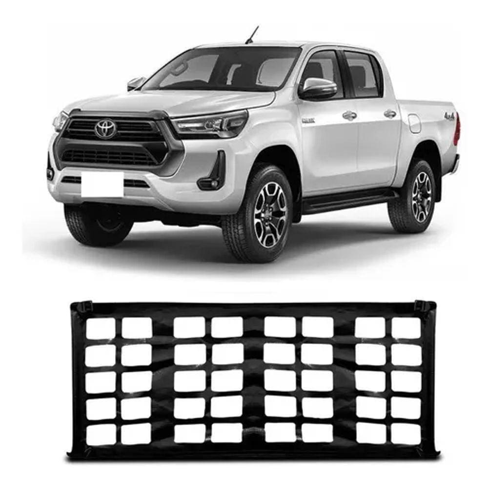 Tela Rede Tela Para Carga Caçamba Toyota Hilux 2016 A 2023